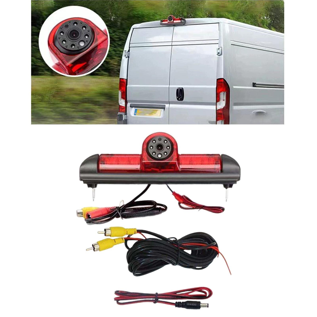 Generic Third Brake Light Backup Rear View Camera Accessories Backing