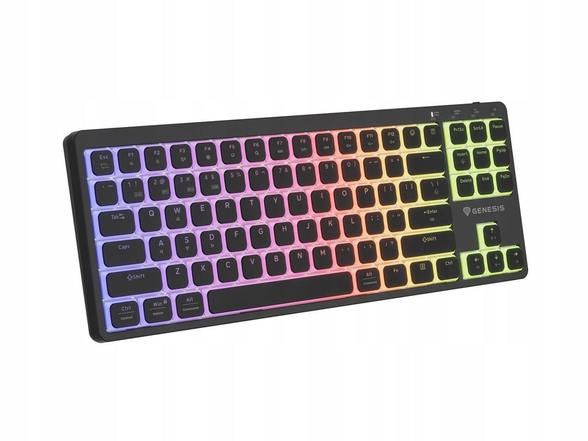 Genesis Thor 430 TKL Outemu Silent Pink Wireless Gaming Keyboard Packaging status original