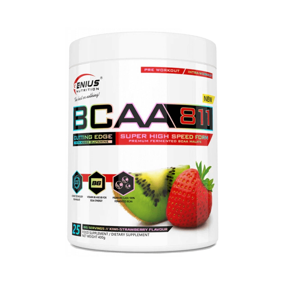 Genius Nutrition BCAA 811 (400g) Kiwi-Strawberry
