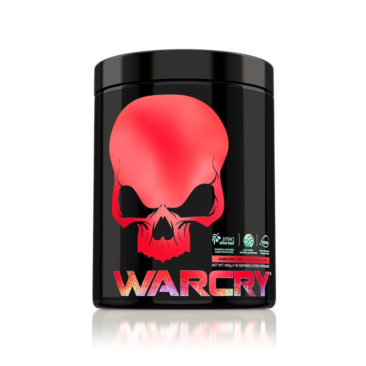 Genius Nutrition Warcry 400g - Pre-Workout Powder - American Cola Flavor Expiration date at least 3 months from the date of purchase