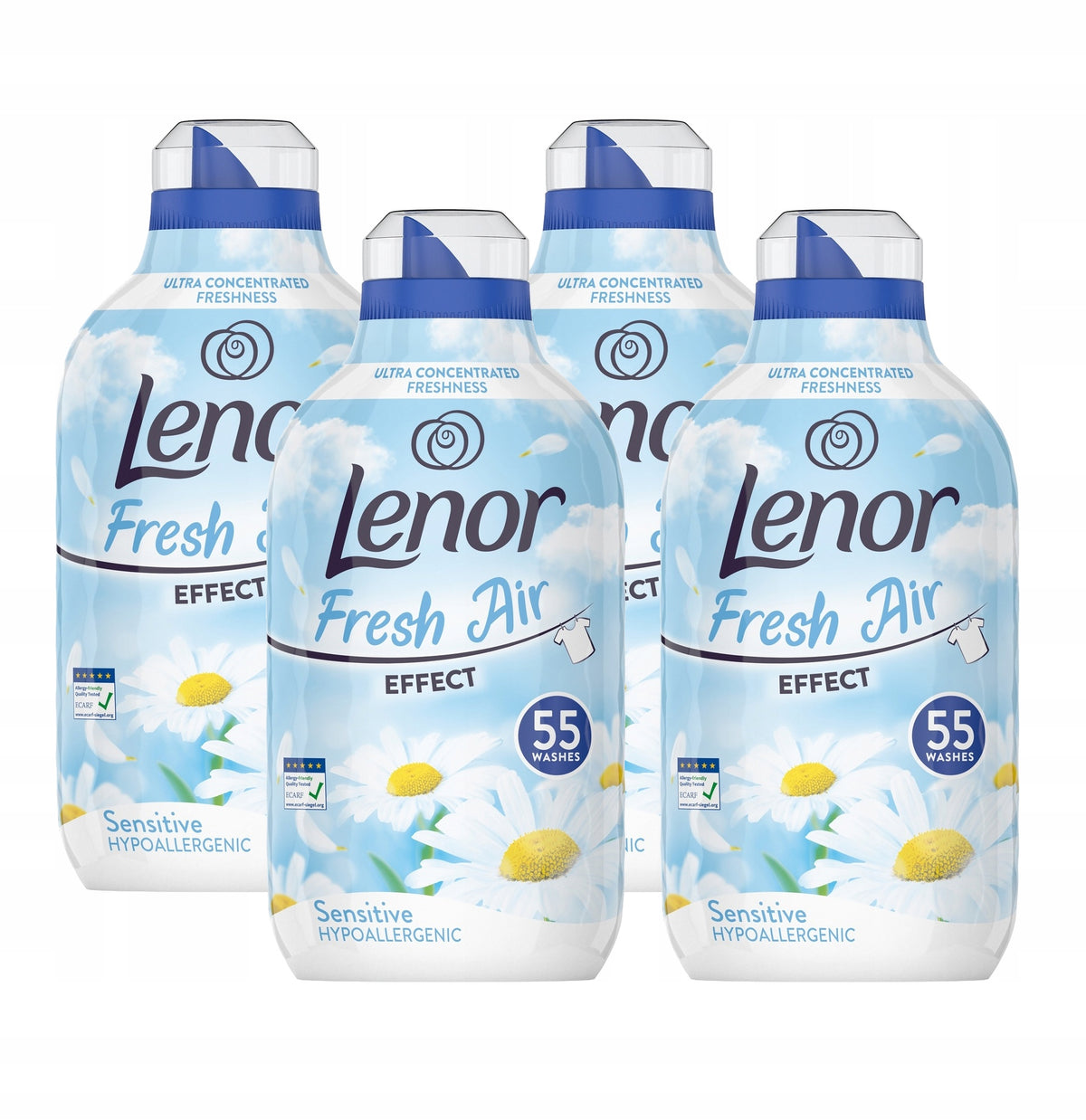 Gentle Fabric Rinse Liquid FRESH AIR 8x55 Washes For Sensitive Skin