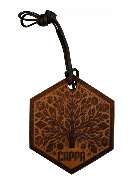 Genuine Leather Air Freshener Aroma Leather - Tree Cherry