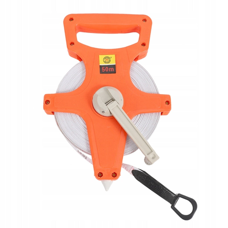 Geodesic tape measure measuring cup in crank housing 50M Length 50 m