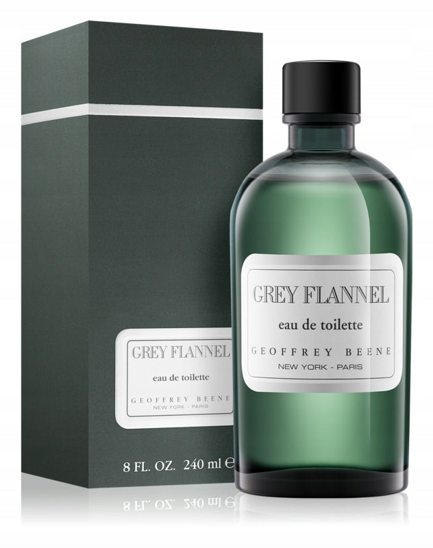Geoffrey Beene Grey Flannel 240ml * EDT Eau De Toilette Perfume Men's Fragrance