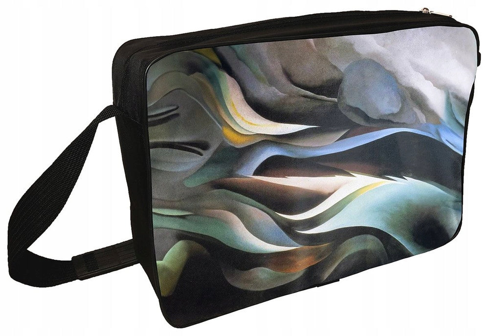 Georgia O'Keeffe Lake Shoulder Bag Packaging status original