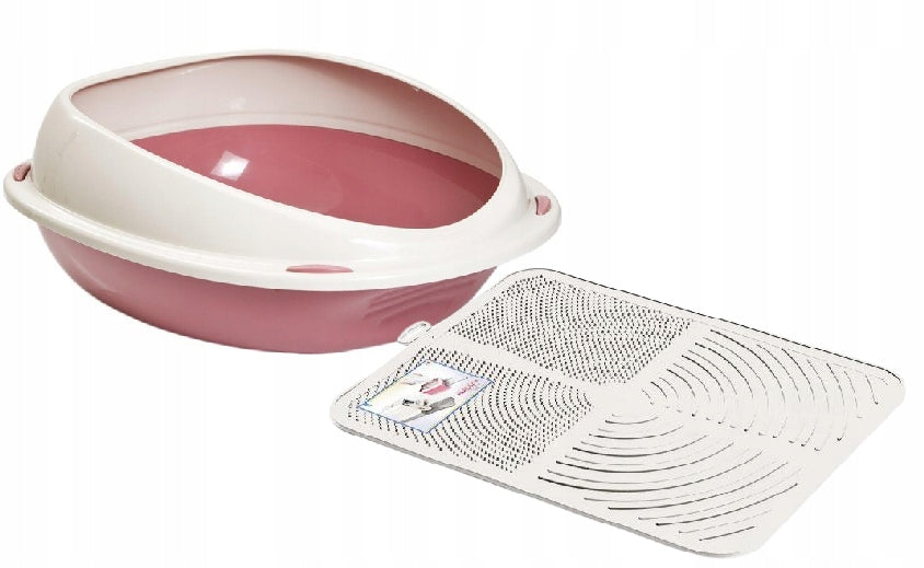 Georplast open litter box Large 57x40x19cm + MAT