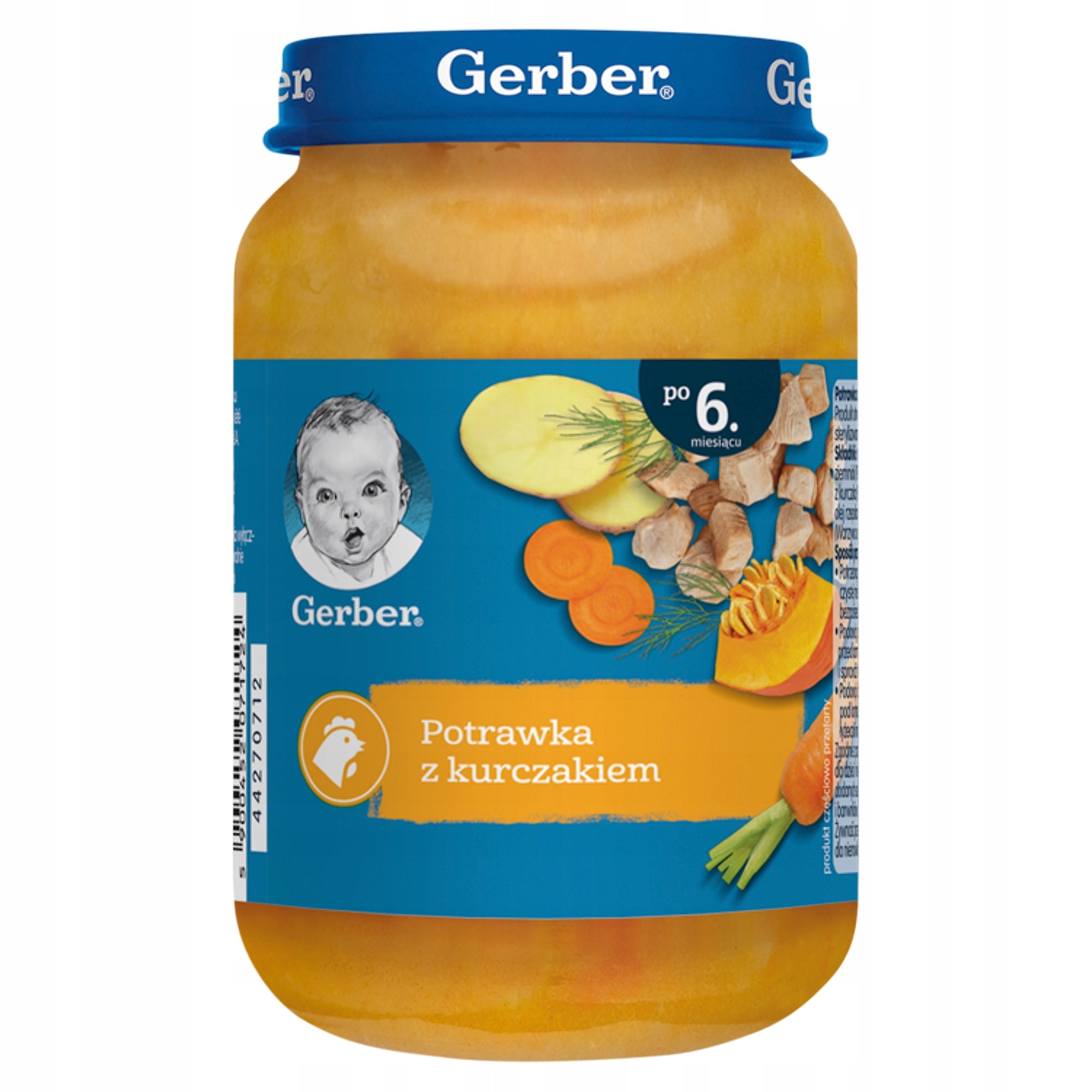 Gerber Chicken after 6 months 190 g x6 EAN (GTIN) 5900452071724