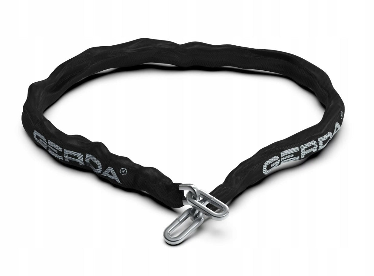 Gerda CHAIN 1200/10 Bicycle Chain for Padlock Cell 10 mm Black 1200 mm Packaging status original