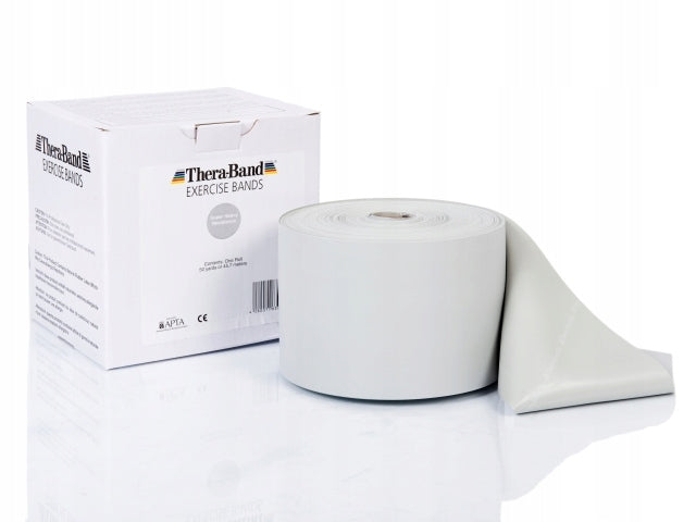 German Exercise Tape THERABAND silver 1 m