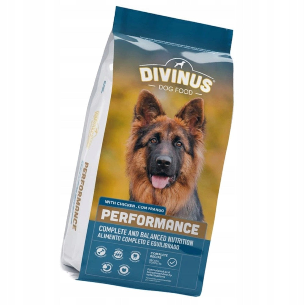 German Shepherd Food DIVINUS Performance 10kg Brand Divinus