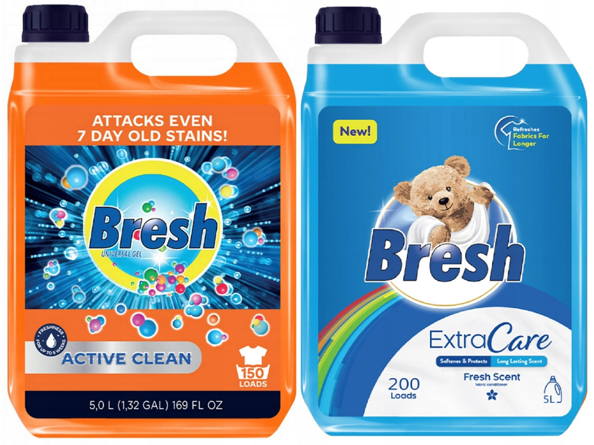 German Washing Gel + Rinse Liquid Set 10L DEN