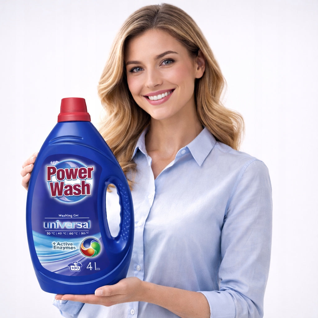 German Washing Liquid Universal Power Wash Universal Gel 4l 100 Washes Manufacturer code PowerWash_004