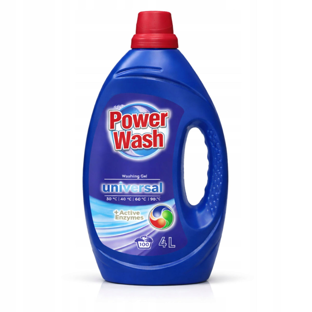 German Washing Liquid Universal Power Wash Universal Gel 4l 100 Washes Packaging status original