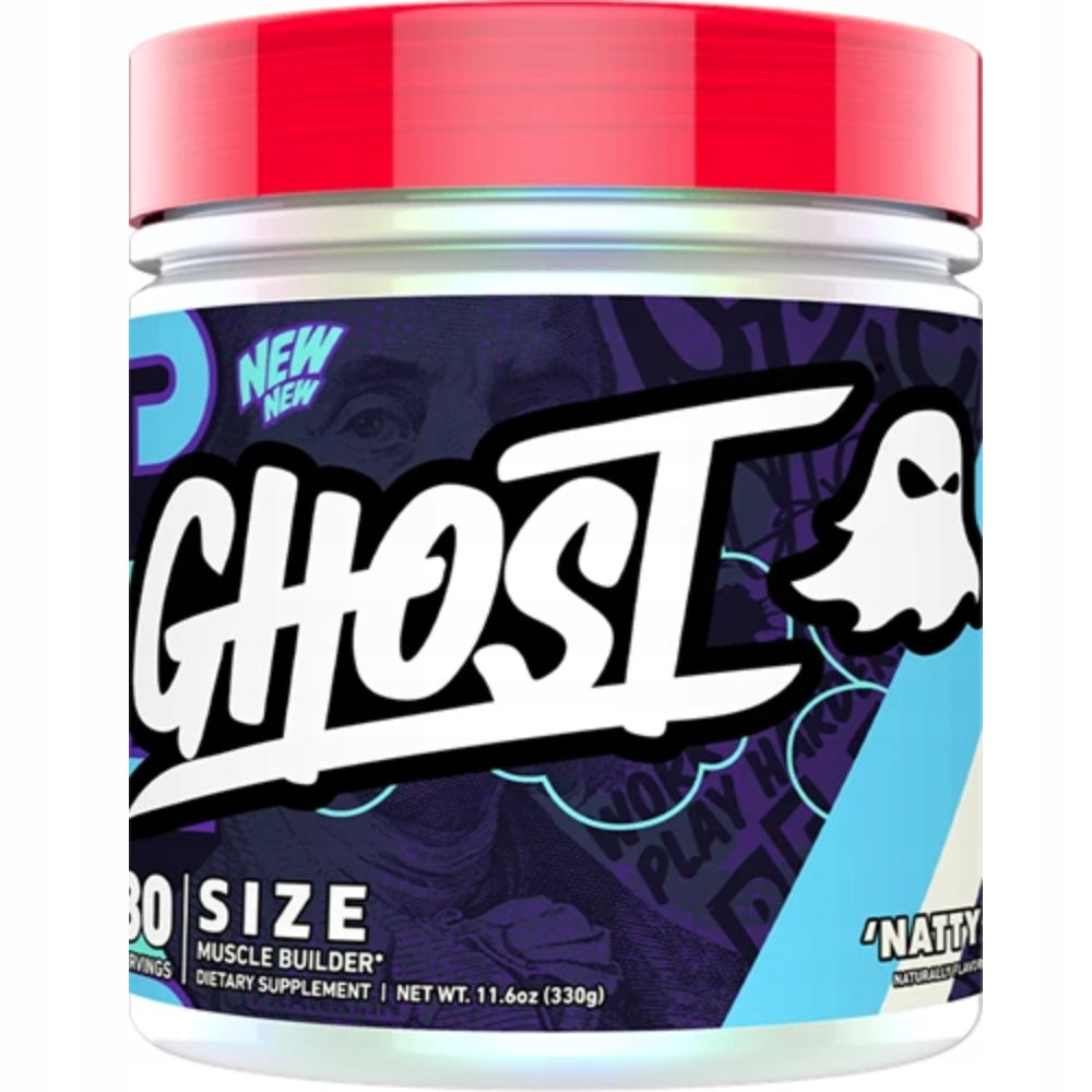 Ghost Size V3 30 servings 330-405g Natty (Unflavoured) Brand Ghost