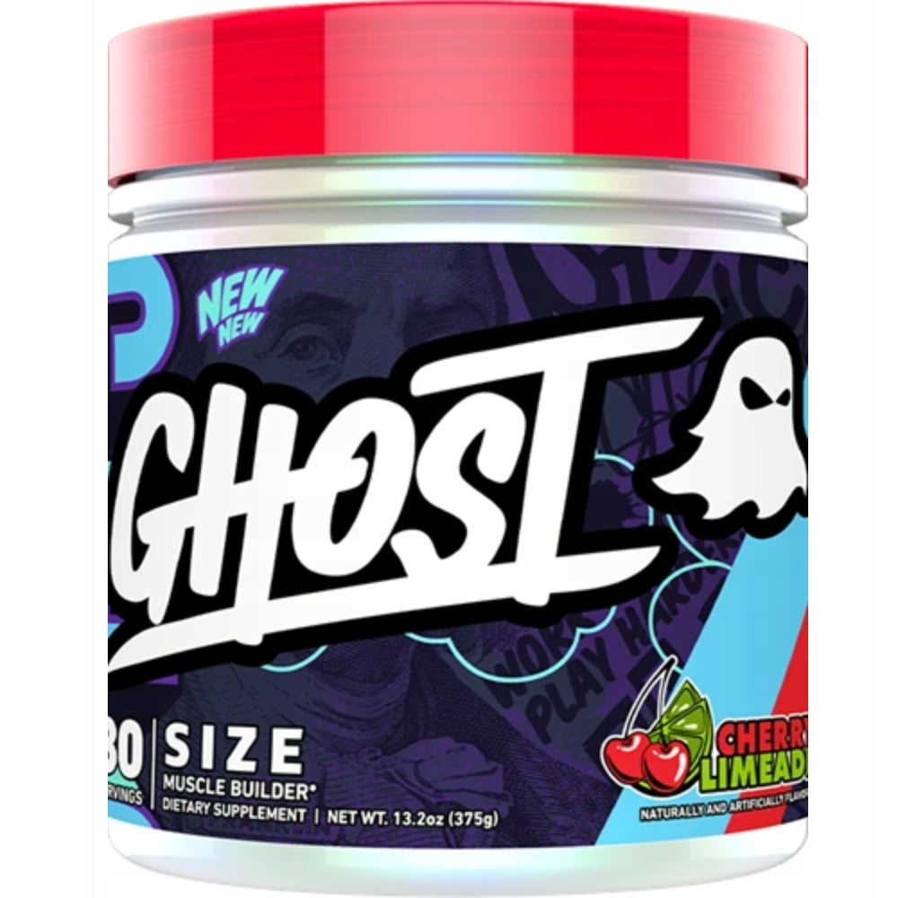 Ghost Size V3 30 servings 330-405g Natty (Unflavoured)
