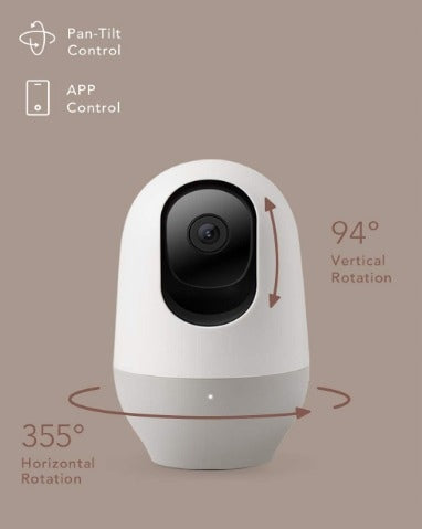 Gift Camera Rotating 360° IP WiFi 1080P HD AUDIO APP ZOOM Cats Dogs Packaging status original