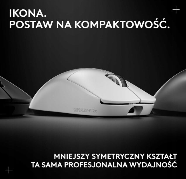 Gift Mouse LOGITECH G PRO X Superlight 2c Compact White Packaging status original