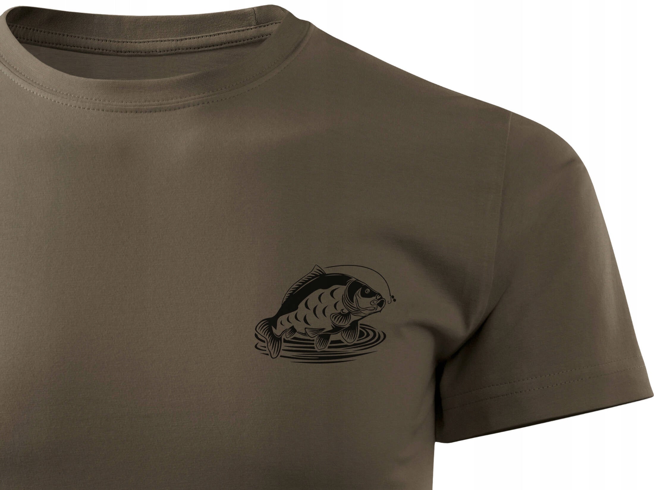 Gift for Fisherman short sleeve shirt Forestmax print KARP Roz S