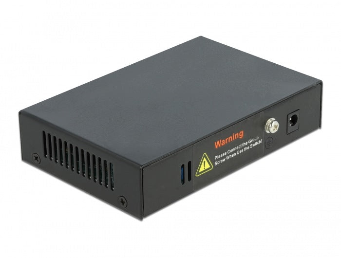 Gigabit Ethernet Switch 4x PoE + 1x RJ45 Delock 87764 Packaging status original