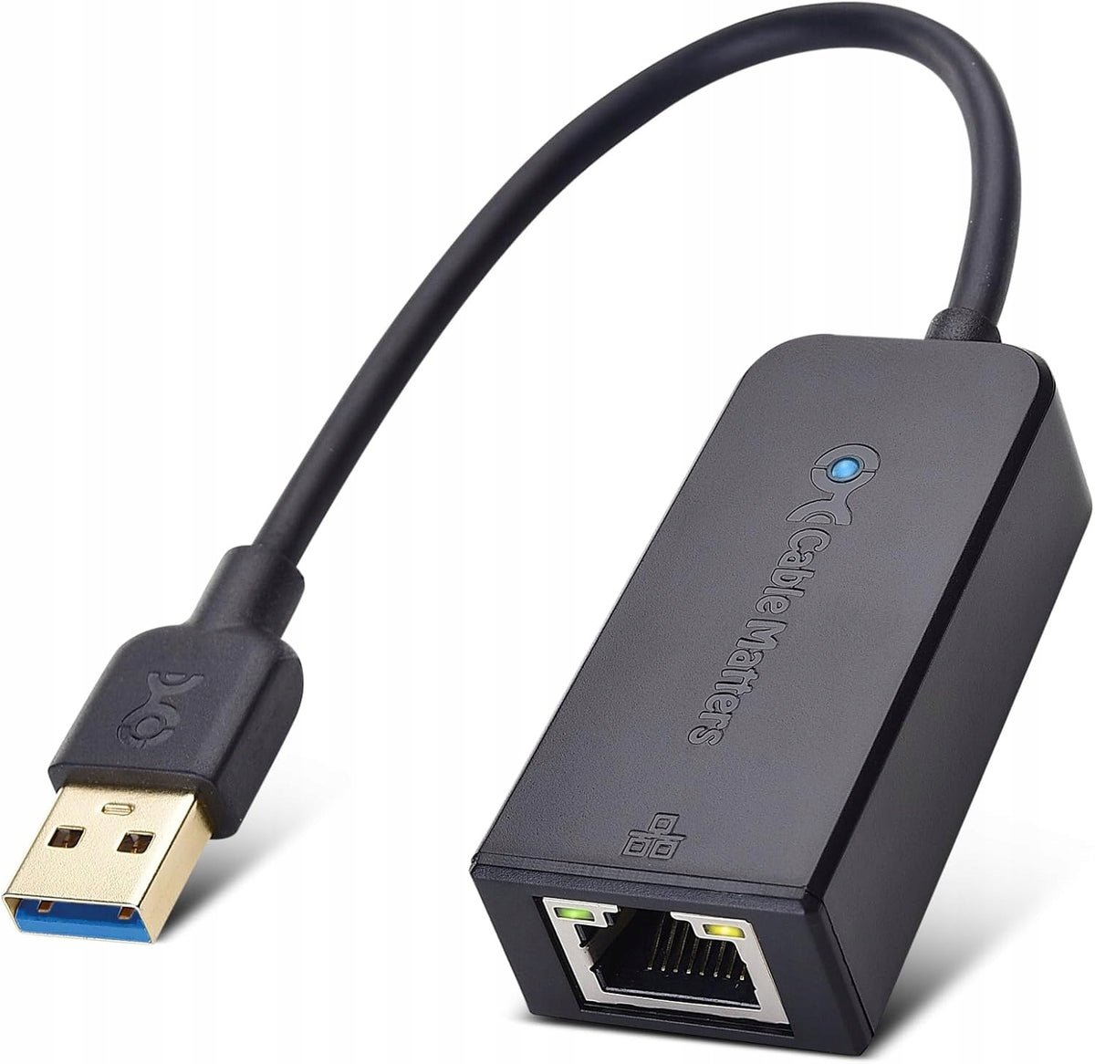 Gigabit Ethernet USB 3.0 1000 Mbps Adapter for Chrome, Mac, Windows