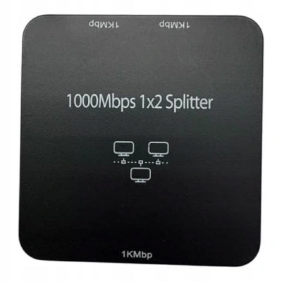 Gigabit RJ45 1 To 2 Splitt Ethernet Splitter