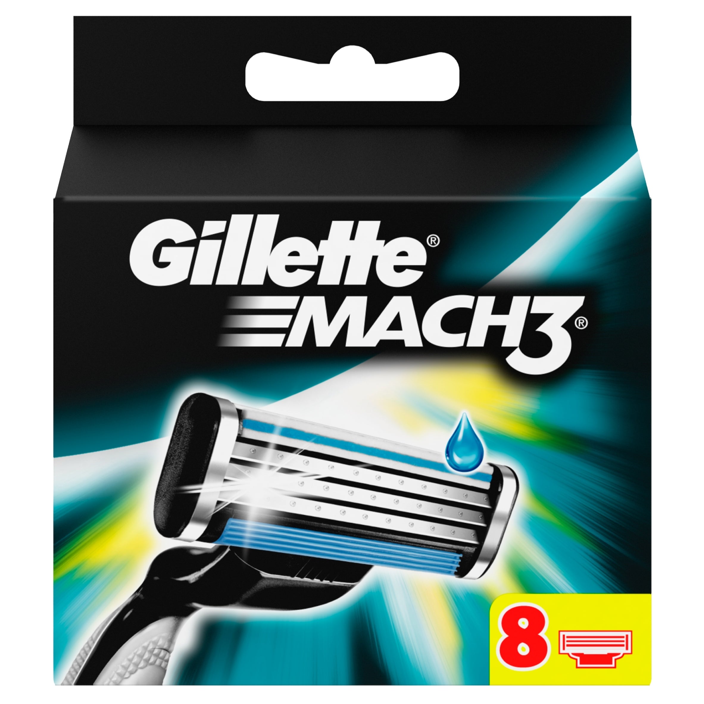 Gillette Mach3 Refills for razors 8pcs Original