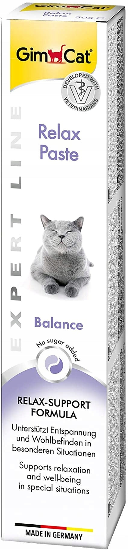 GimCat Relax Extra SEDATIVE Paste | ANTI-STRESS 50g