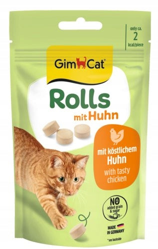 GimCat | Rolls | Tastes for cats - Chicken 40g
