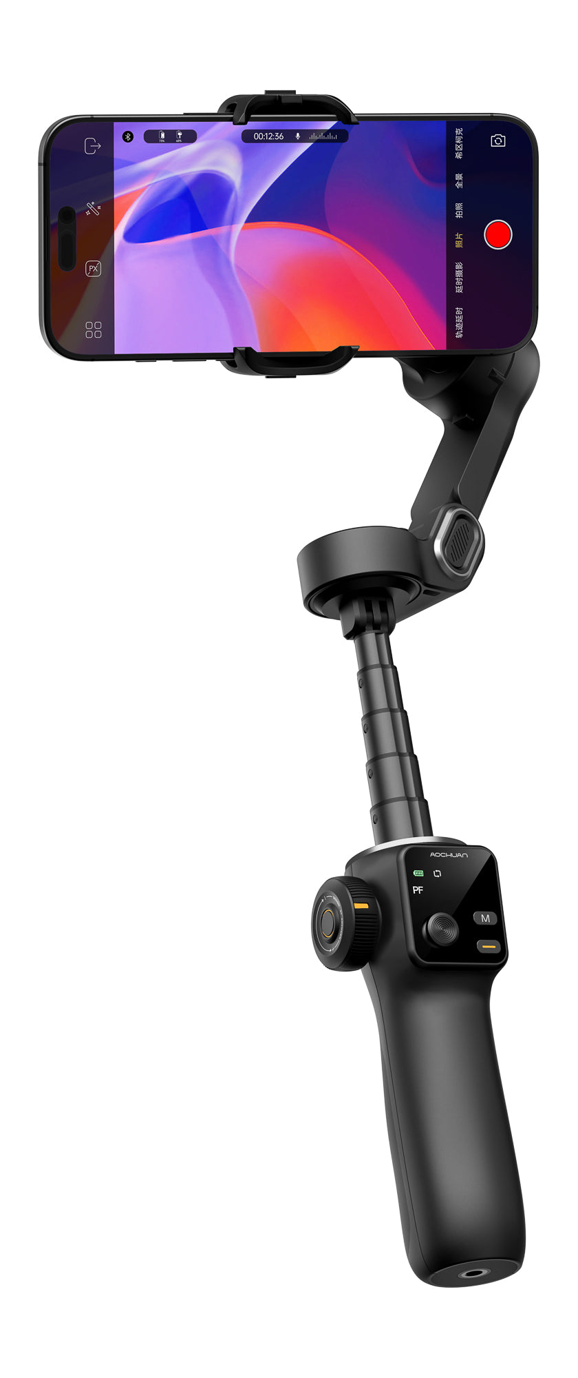 Gimbal Stabilizer AOCHUAN SMART V8 Stick Selfie Stick for Phone Smartphone Packaging status original