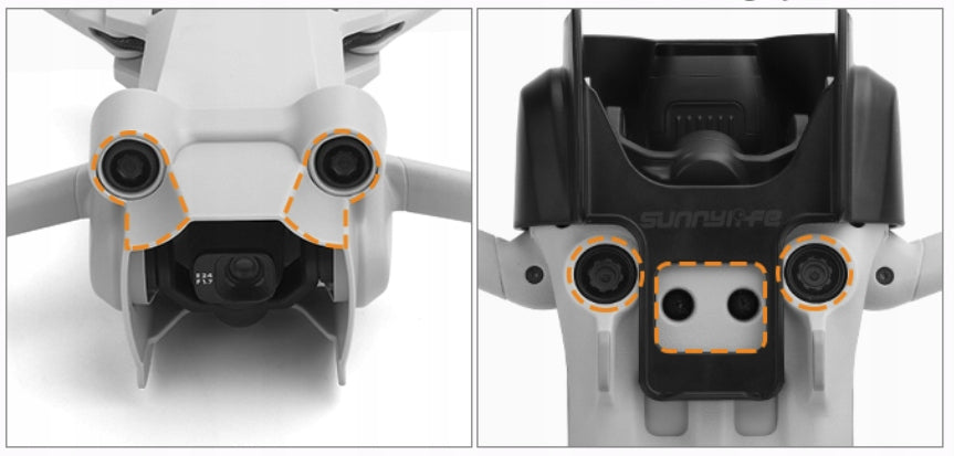 Gimbal Sun Protection Cover for DJI Mini 3 Pro Drone - Grey Manufacturer code Osłona przeciwsłoneczna dla DJI MINI 3 PRO