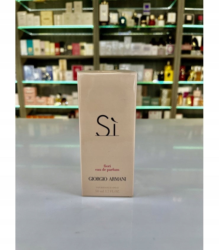 Giorgio Armani Si Fiori Eau De Parfum UNIQUE 50 ml Packaging status original