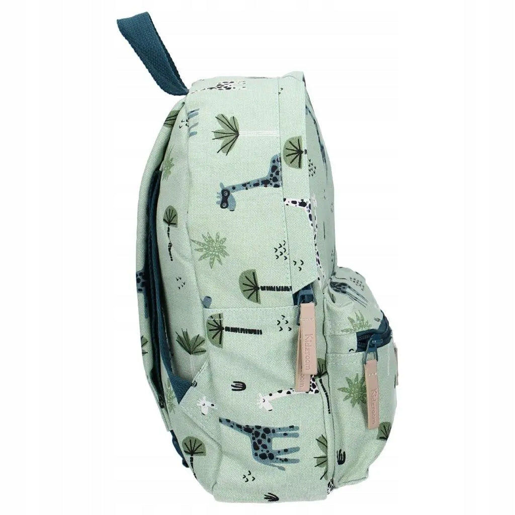 Giraffe green / Kidzroom backpack for kids Manufacturer code part_B0849V8T7N