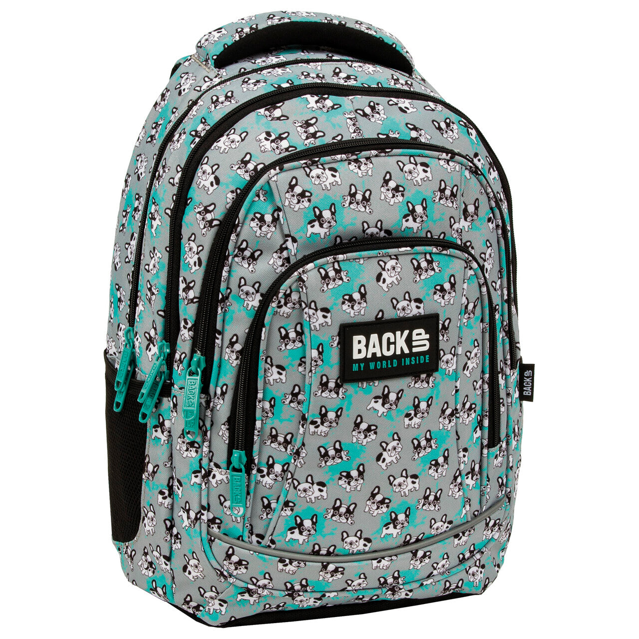 Girls Backpack BackUp Dog Bulldog with Dogs 5A08