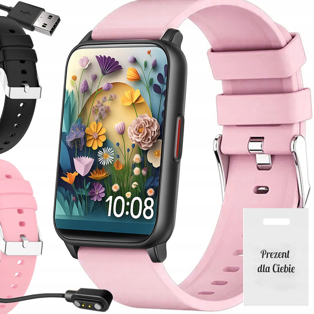 Girls Smartwatch for Gift Steps SMS 2 Strips PL Menu Children's Day