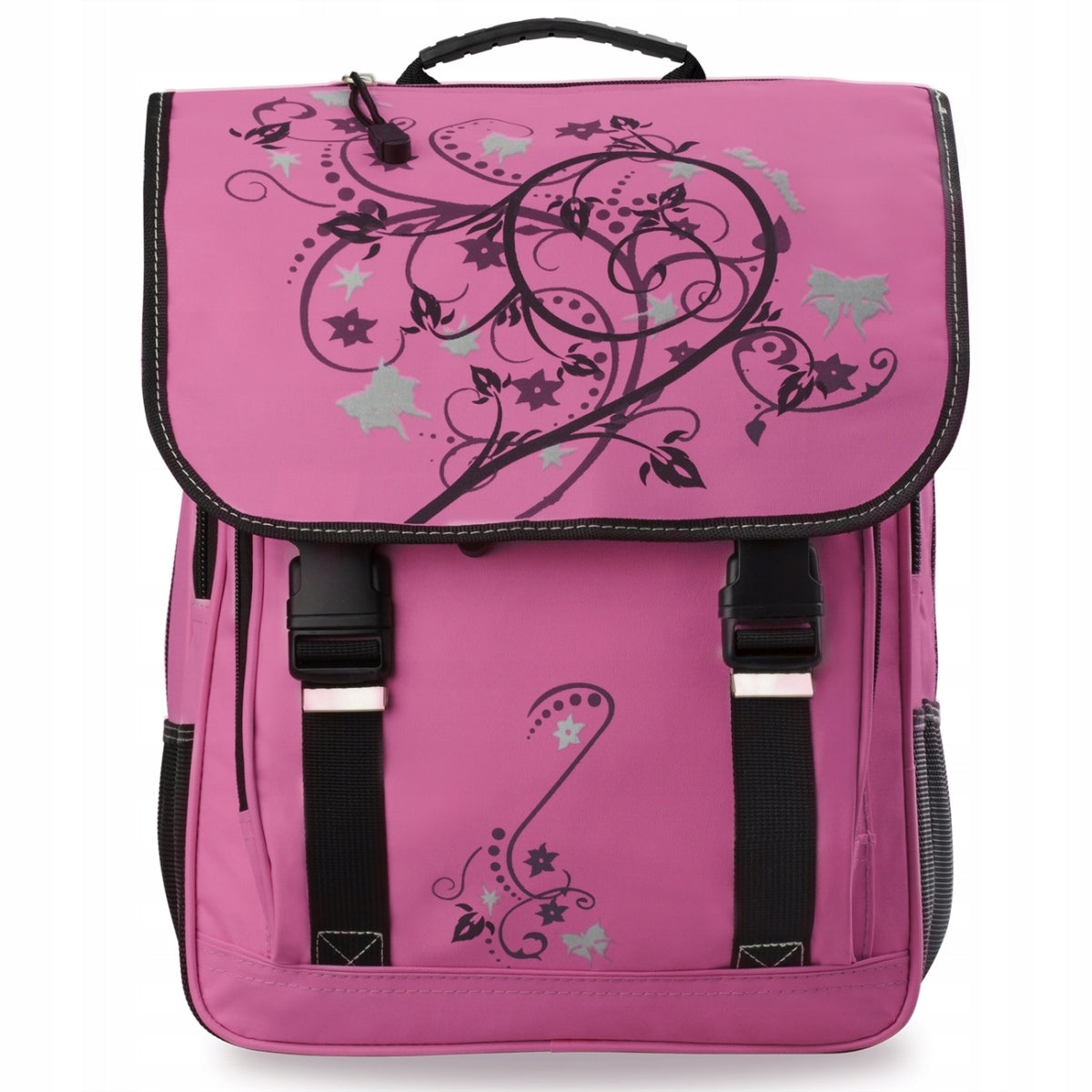 Girls' Youth School Backpack Pink Schoolbag Sturdy Spacious