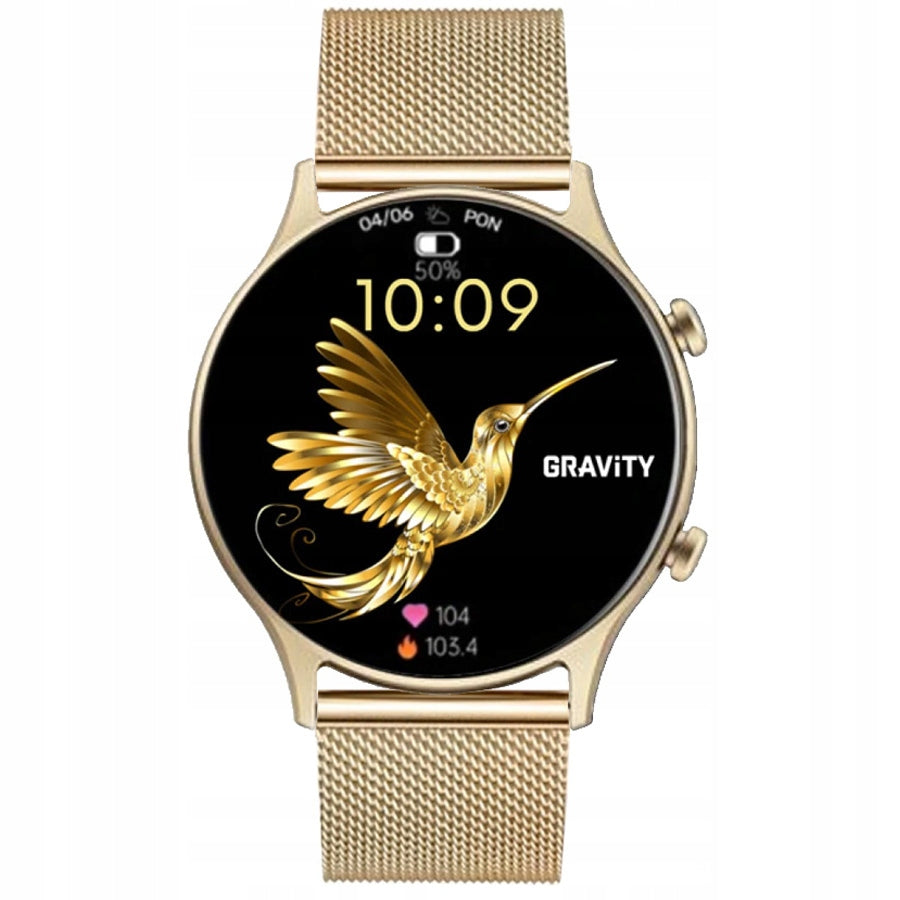Girls' watch SMARTWATCH GRAVITY WITH CONVERSATIONS GAME SLEEP SET OF 3 STRIPES Brand Gravity