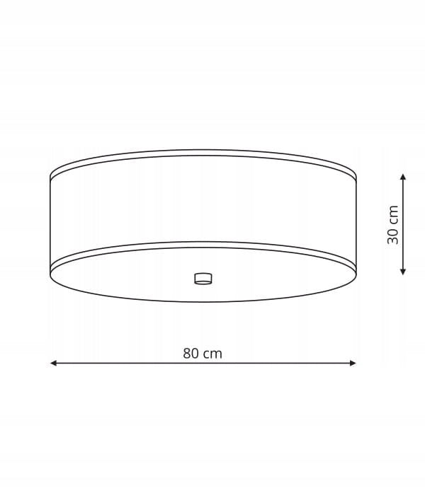 Light Prestige šviestuvas Girona 80 cm white