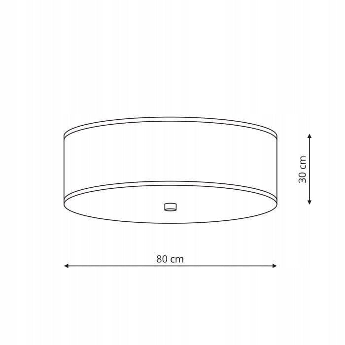 Light Prestige šviestuvas Girona 80 cm grey