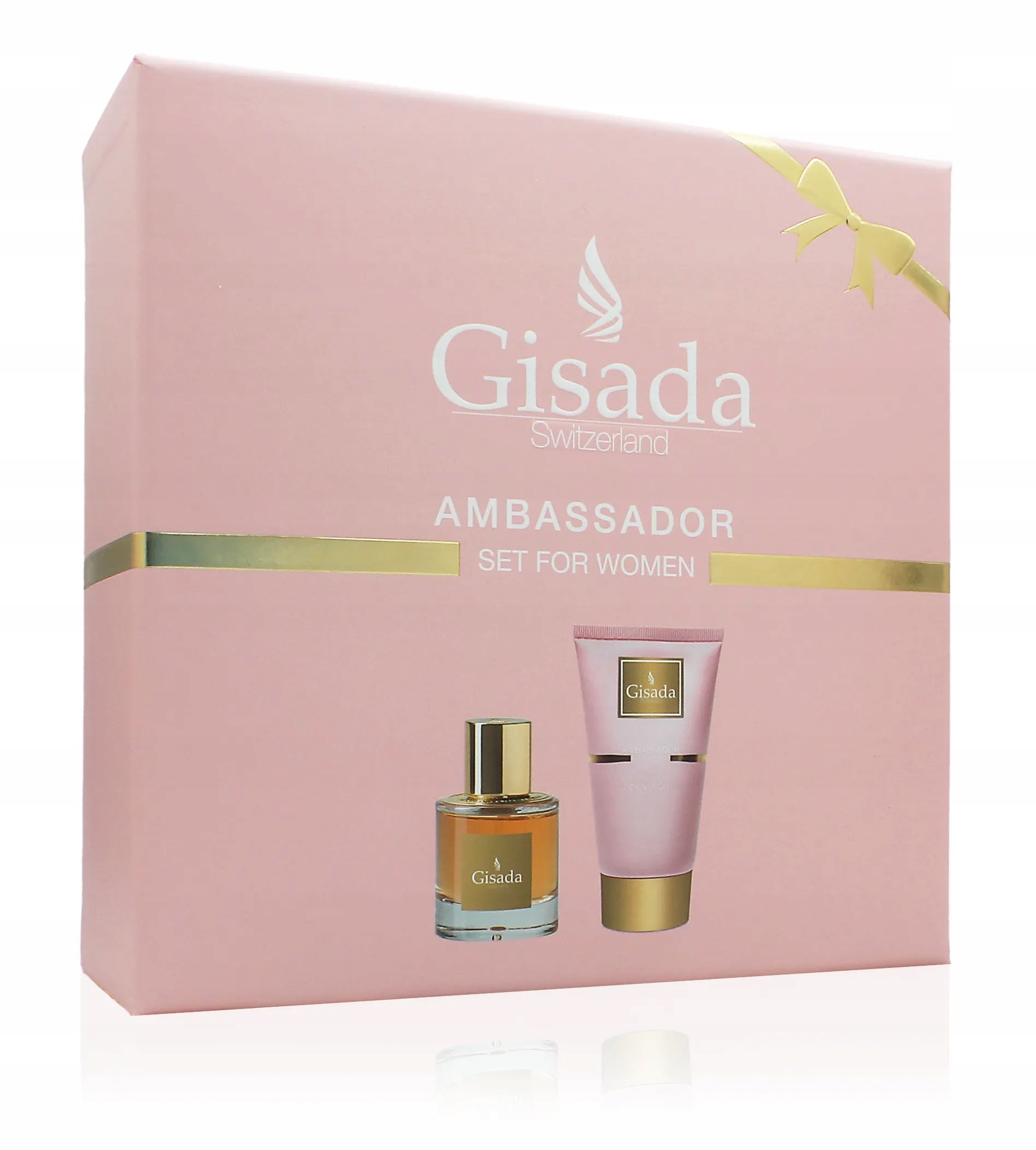 Gisada Ambassador For Women dárková sada pro ženy EDP 50 ml + SG 100 ml
