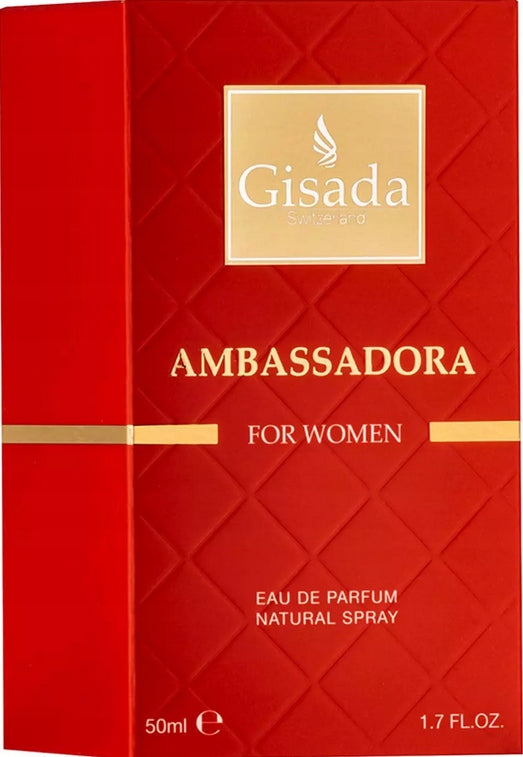 Gisada Ambassadora For Women Perfumed Water 50ml Packaging status original