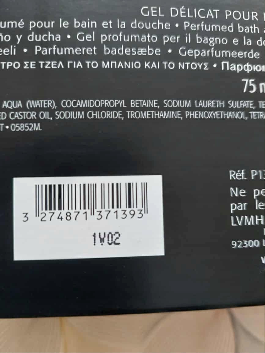 Givenchy Ange ou Demon Le Secret 50 ml EDP + 2 x 75 ml SG old formula 2021 Manufacturer code 3274871371393  (1V02)  2021 r. prod.