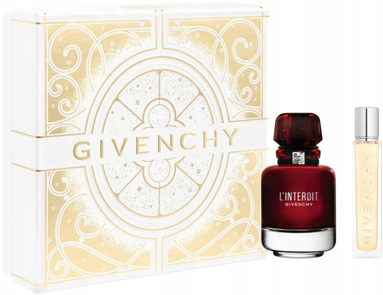 Givenchy L'Interdit Rouge Eau de Parfum EDP 50ml + 12.5ml Set Packaging status original