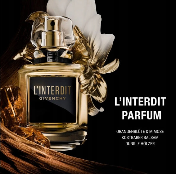 Givenchy L’Interdit Parfum fragrance for women 80 ml Packaging status original