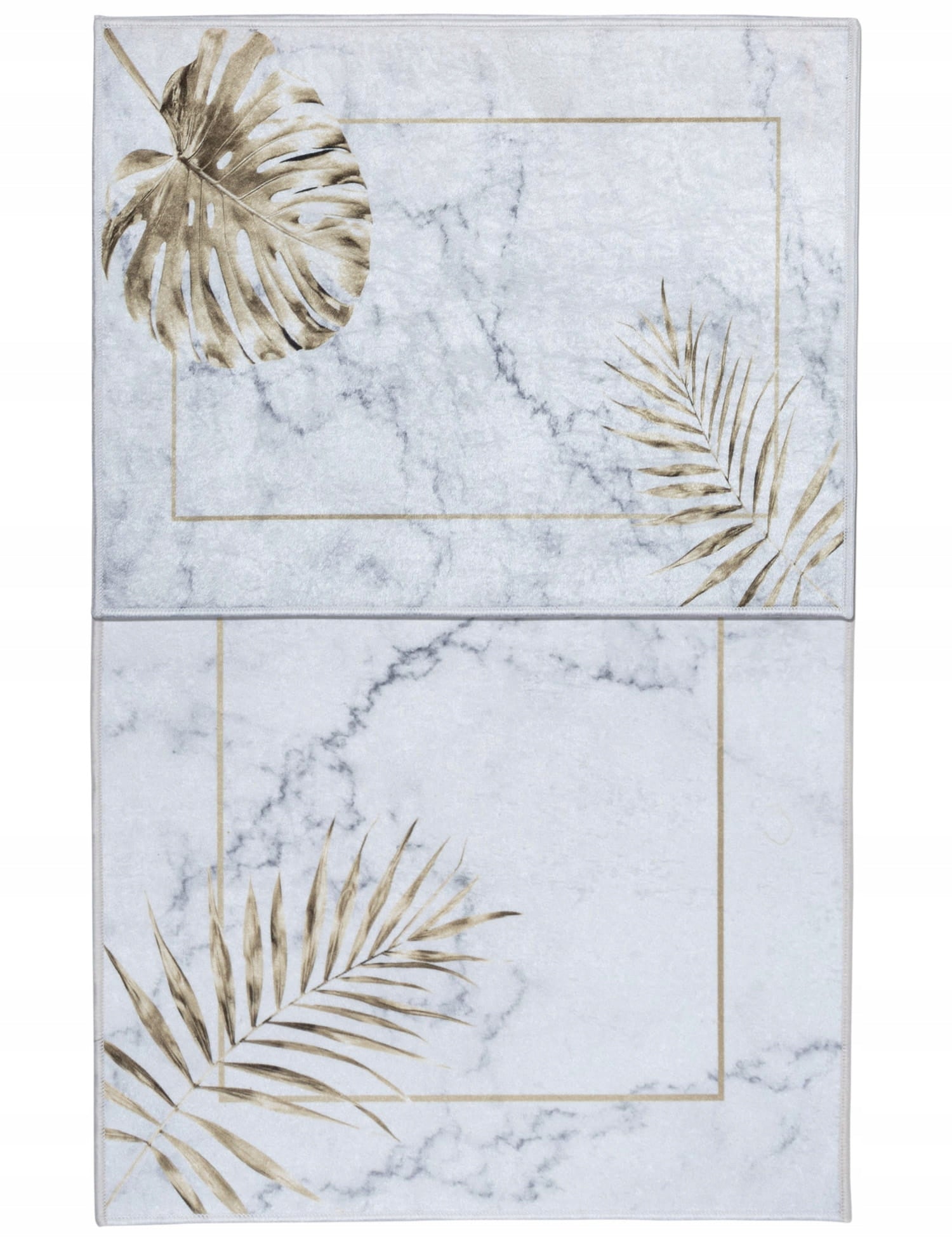 Glamour Bathroom Set 2 Pieces Bathroom Rug Set Anti-Slip Manufacturer code 506114