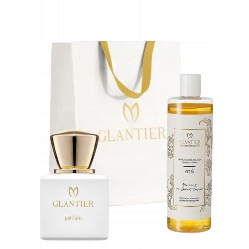 Glantier 415 Exclusive Gift Set – Premium Perfume + Oil + Bag