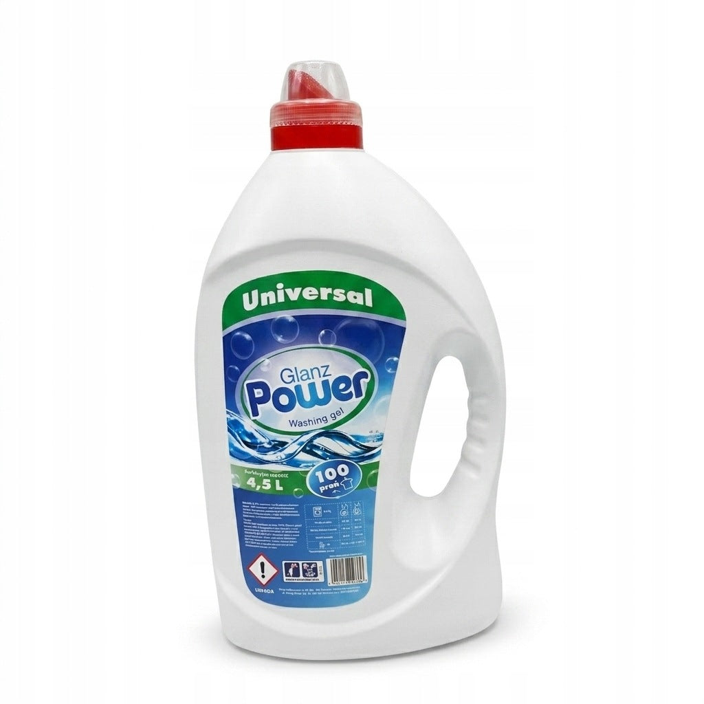 Glanz Power Universal Washing Gel 4,5L 100 Washes