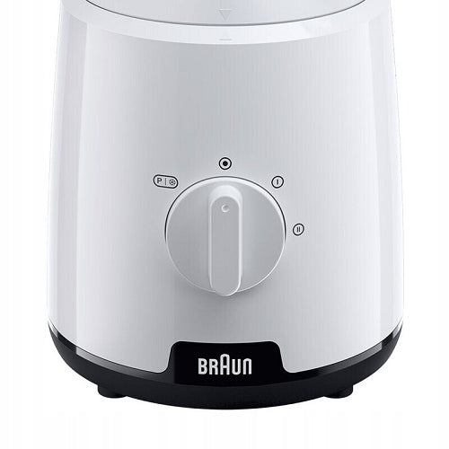 Glass Chalice Blender 2 Speeds 600W White Braun JB1050WH Manufacturer code jb1050wh