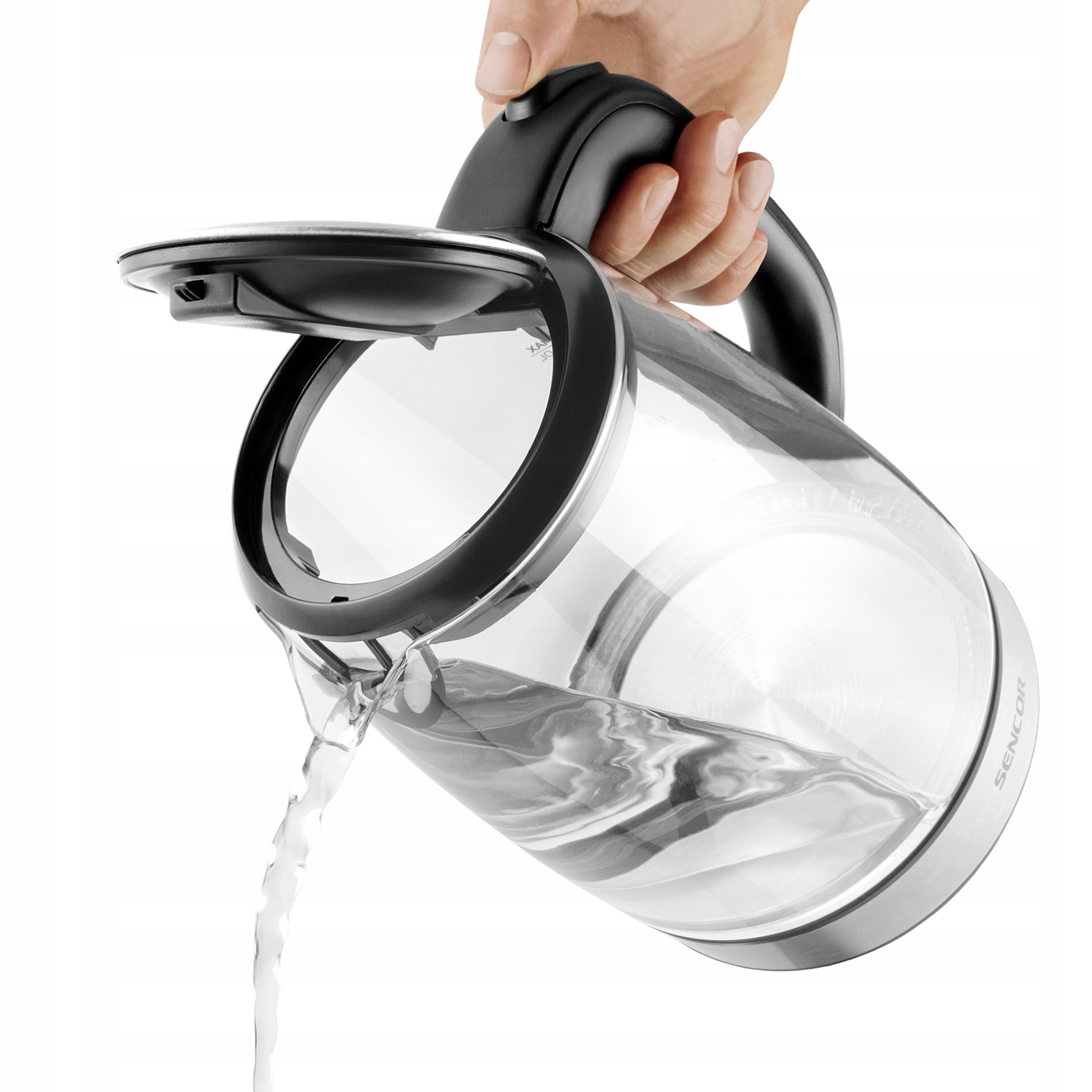 Glass Electric Kettle Sencor SWK 2080BK 2L Power 2200 W