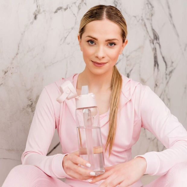 Glass Filter Bottle Dafi GLASS 0,6 Baby Pink 4x Filter Brand Dafi
