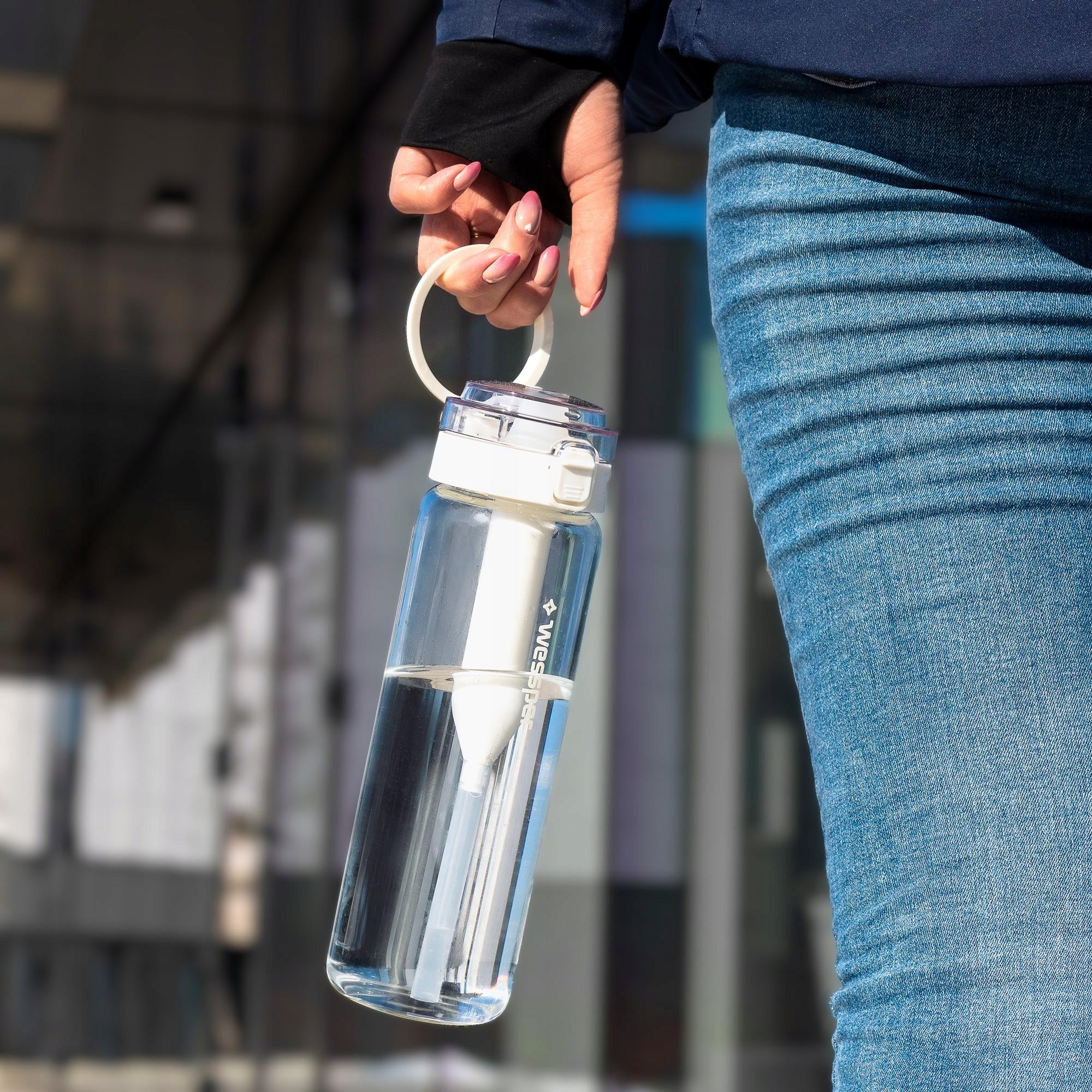 Glass Filter Bottle Wessper ActiveMax 0,68l + 1x Water filter Manufacturer code WES264-TR